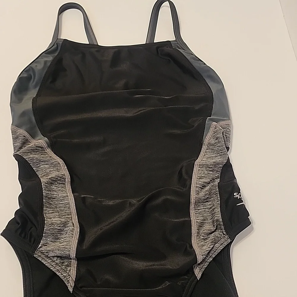 Speedo Pro LT Women's Swimsuit Size 10/36 Black Size M